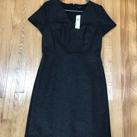 Ann Taylor Dresses & Skirts - Black Subtle Sparkle Suit Dress